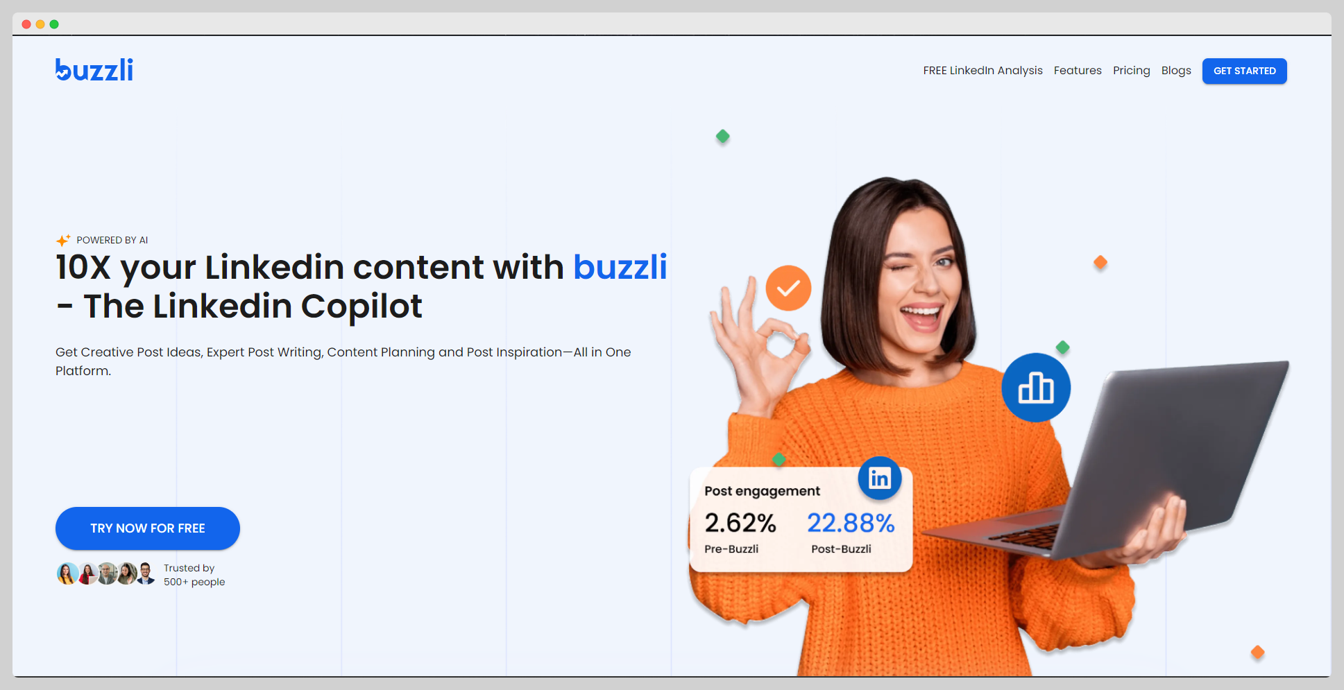 Buzzli - The LinkedIn Co-Pilot